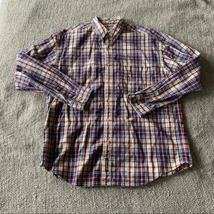 Timberland plaid button down